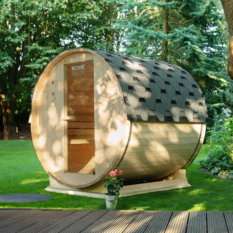 HOME DELUXE Venkovní sudová sauna LAHTI L